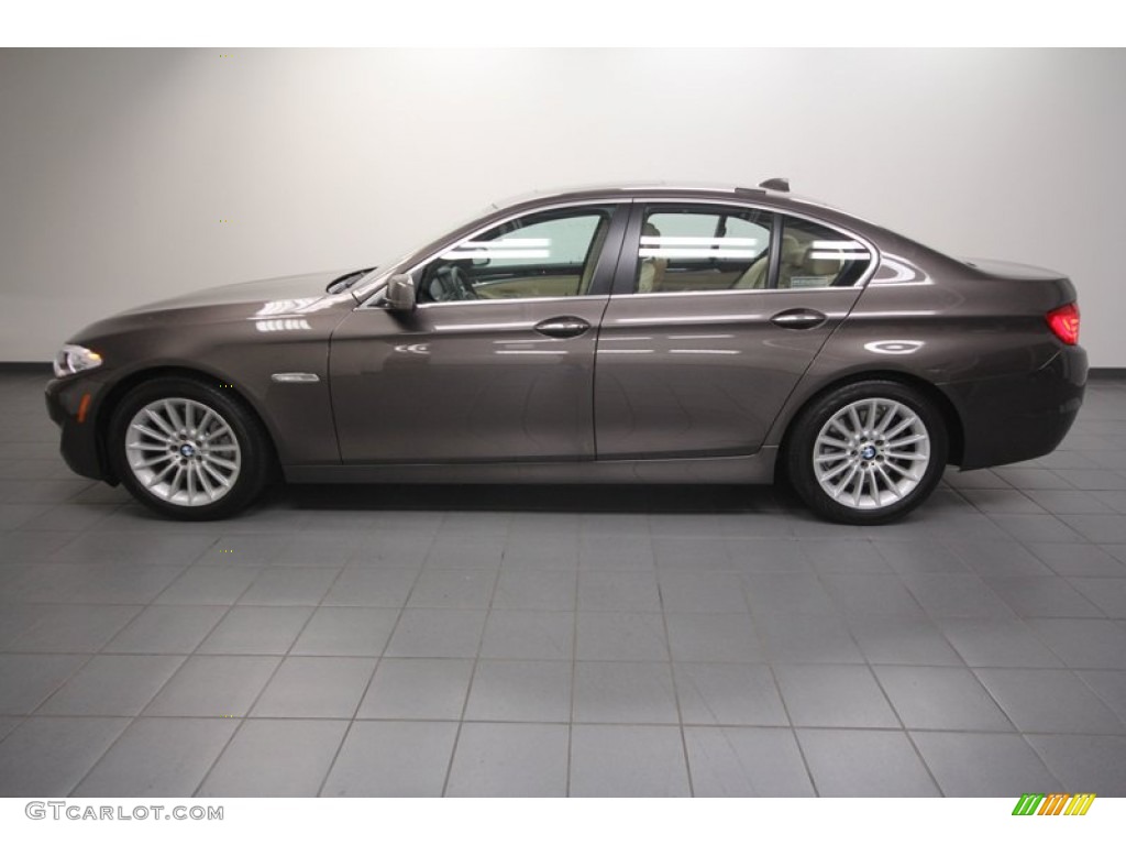Mojave Brown Metallic 2011 BMW 5 Series 535i Sedan Exterior Photo #72598250