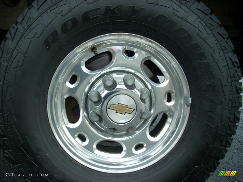 2002 Chevrolet Silverado 2500 LS Regular Cab 4x4 Wheel Photo #72598448