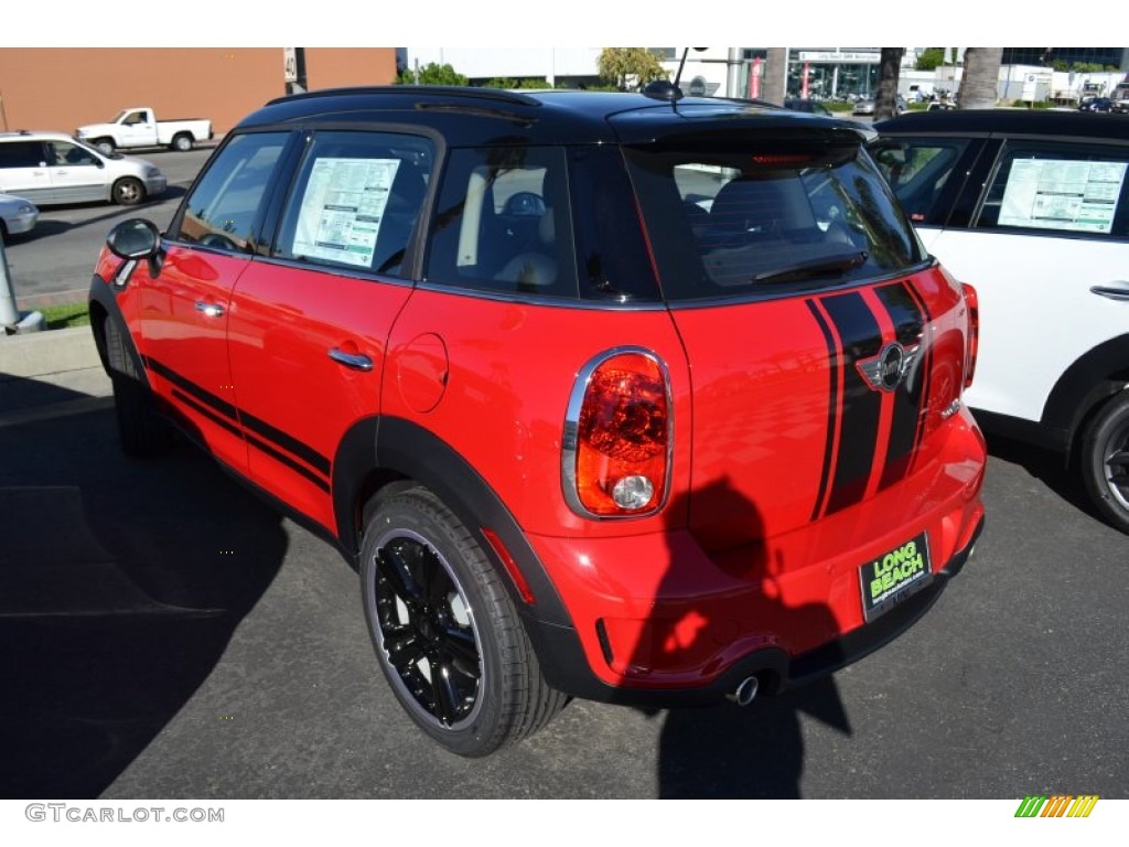 2012 Cooper S Countryman - Pure Red / Carbon Black photo #4