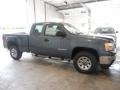 2012 Stealth Gray Metallic GMC Sierra 1500 Extended Cab 4x4  photo #2