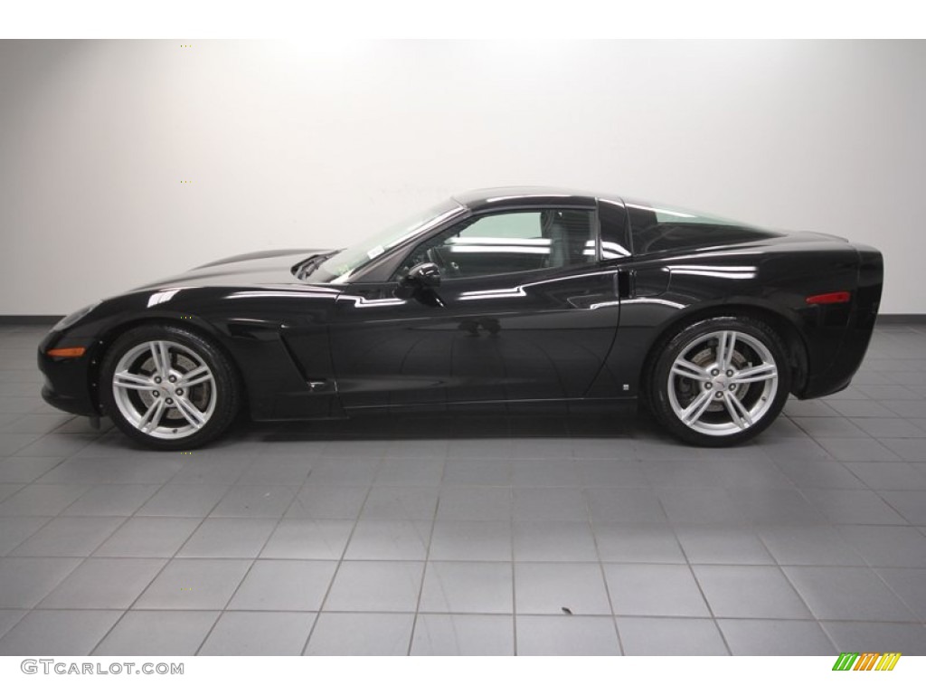 Black 2008 Chevrolet Corvette Coupe Exterior Photo #72599276