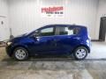 2013 Blue Topaz Metallic Chevrolet Sonic LT Hatch  photo #1