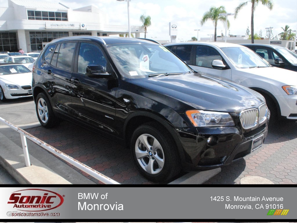 Jet Black BMW X3