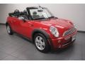 Chili Red 2005 Mini Cooper Convertible
