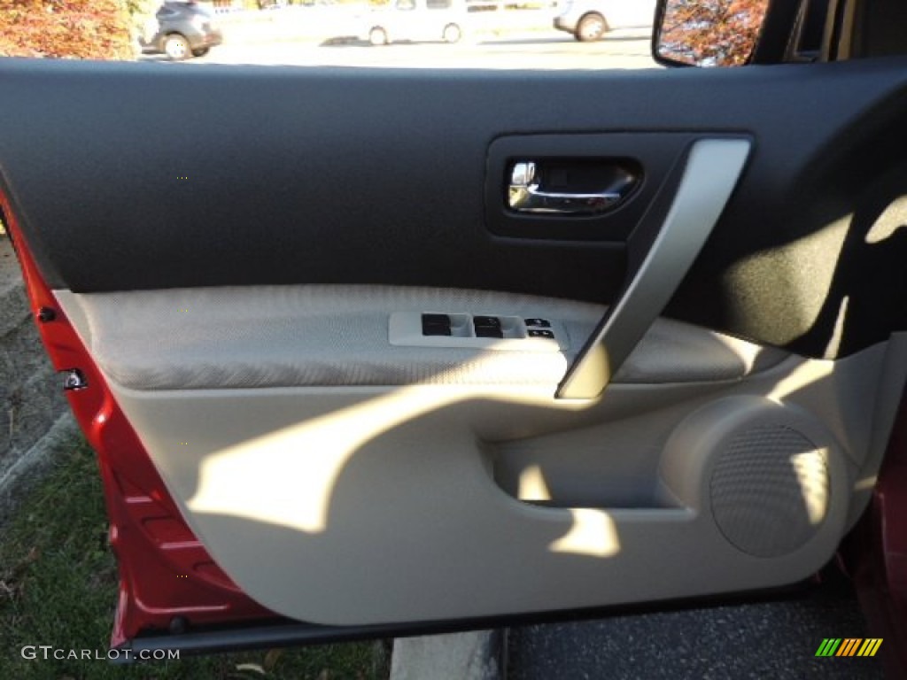 2012 Rogue S AWD - Cayenne Red / Gray photo #9