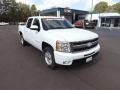 2009 Summit White Chevrolet Silverado 1500 LTZ Crew Cab 4x4  photo #7