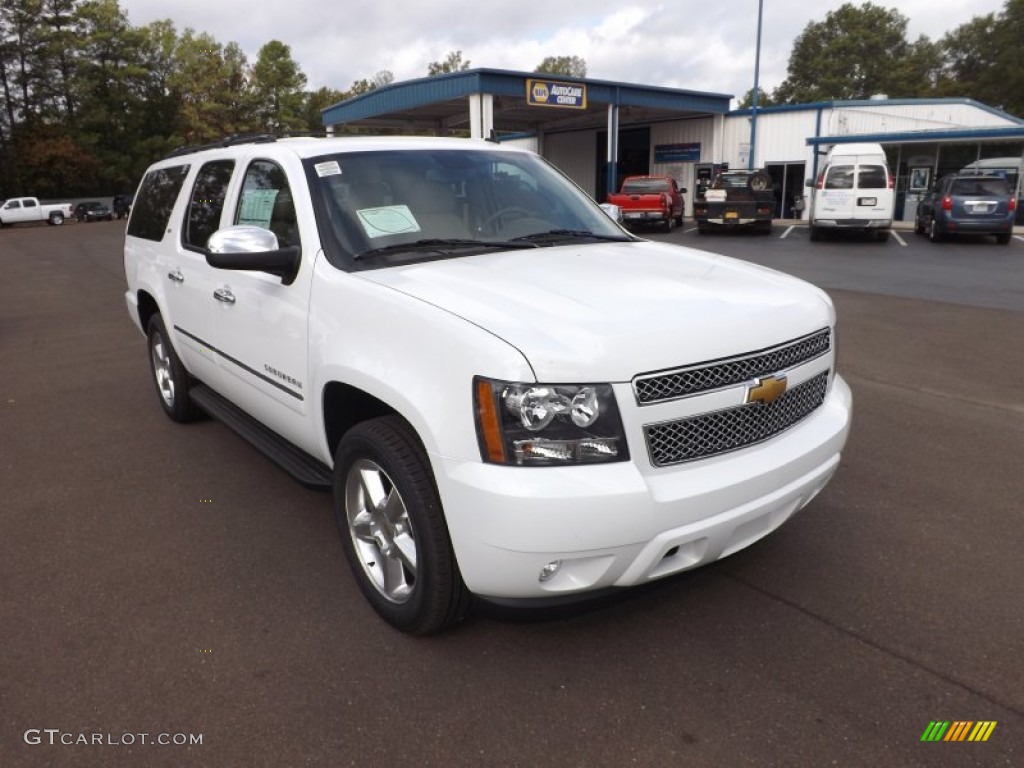 Summit White 2013 Chevrolet Suburban LTZ Exterior Photo #72607135