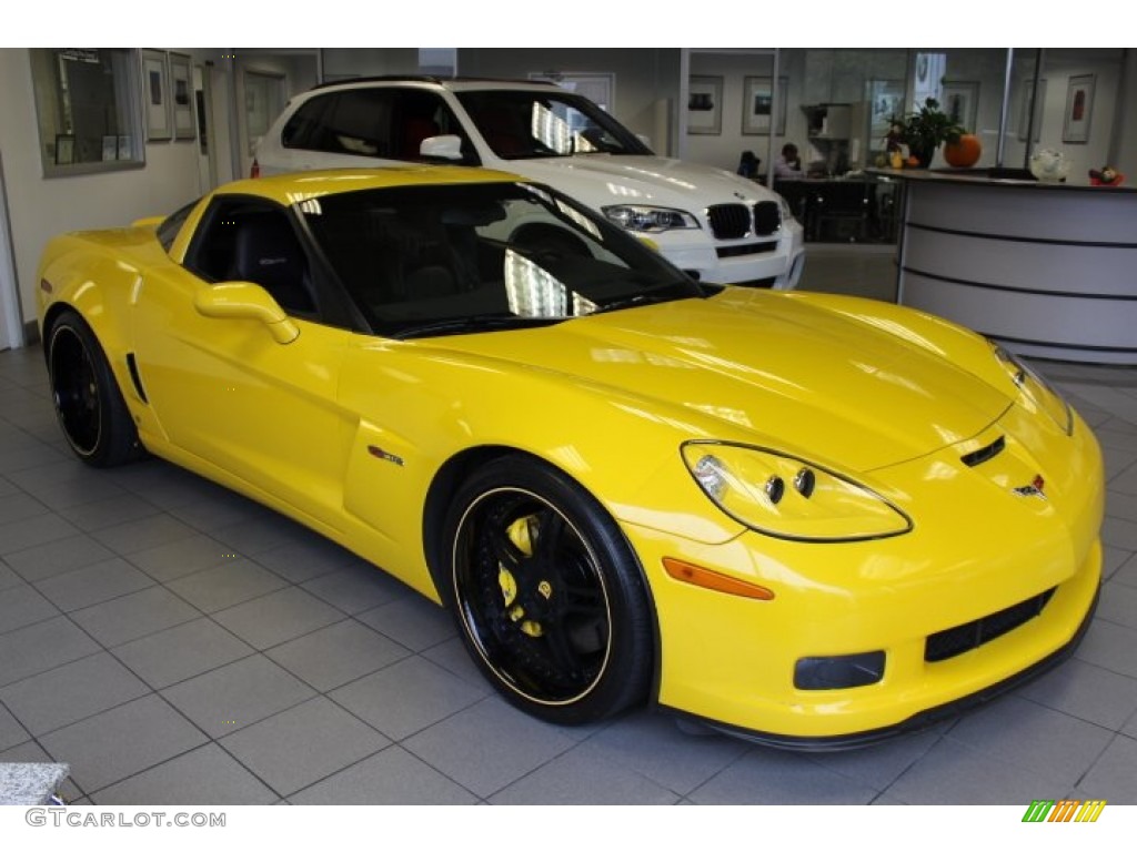 Velocity Yellow 2008 Chevrolet Corvette Z06 Exterior Photo #72607187