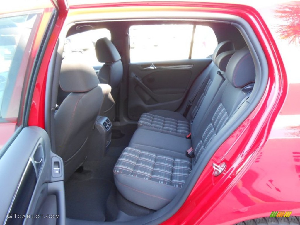 Interlagos Plaid Cloth Interior 2013 Volkswagen GTI 4 Door Photo #72607249