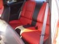 Inferno Orange Rear Seat Photo for 2013 Chevrolet Camaro #72607304