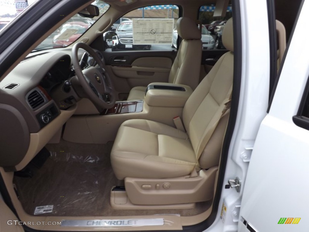 2013 Chevrolet Suburban LTZ Front Seat Photo #72607334