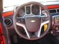 Inferno Orange Steering Wheel Photo for 2013 Chevrolet Camaro #72607352