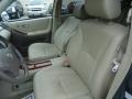 2007 Toyota Highlander Ivory Beige Interior Front Seat Photo