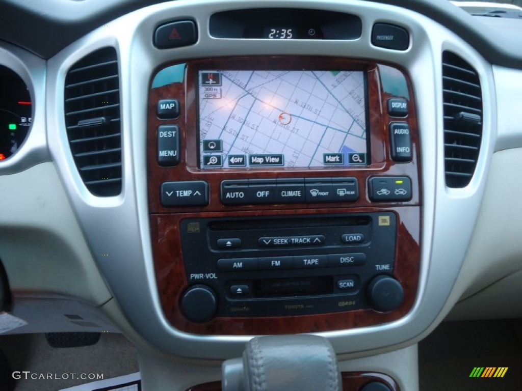 2007 Toyota Highlander Hybrid Limited 4WD Controls Photos