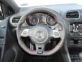2013 Deep Black Pearl Metallic Volkswagen GTI 2 Door Autobahn Edition  photo #16