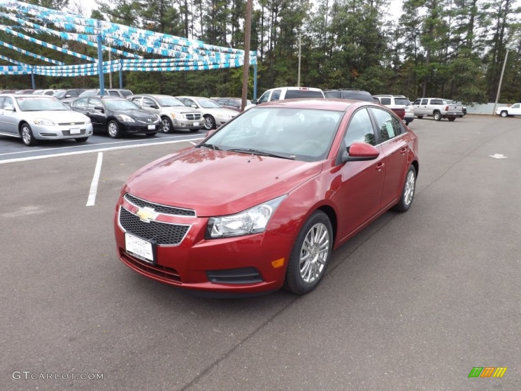 Crystal Red Metallic Tintcoat Chevrolet Cruze