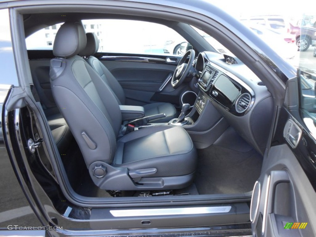 Titan Black Interior 2013 Volkswagen Beetle TDI Photo #72609016