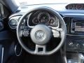 Titan Black 2013 Volkswagen Beetle TDI Steering Wheel