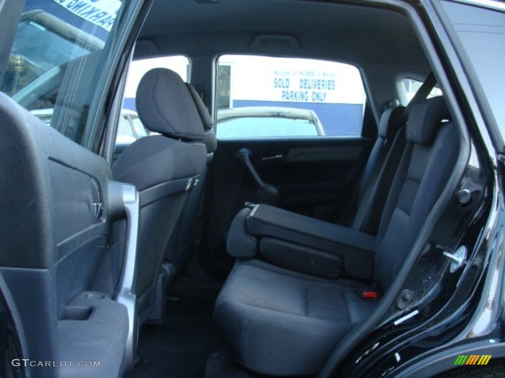 2009 CR-V LX 4WD - Crystal Black Pearl / Black photo #17