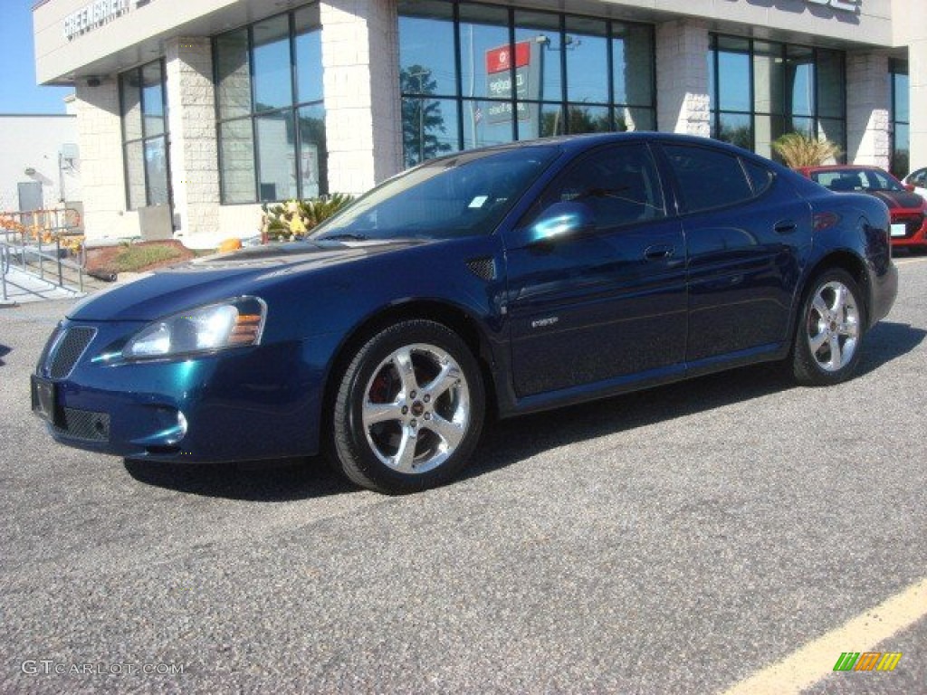 2006 Grand Prix GXP Sedan - Blue Green Crystal / Sand photo #2