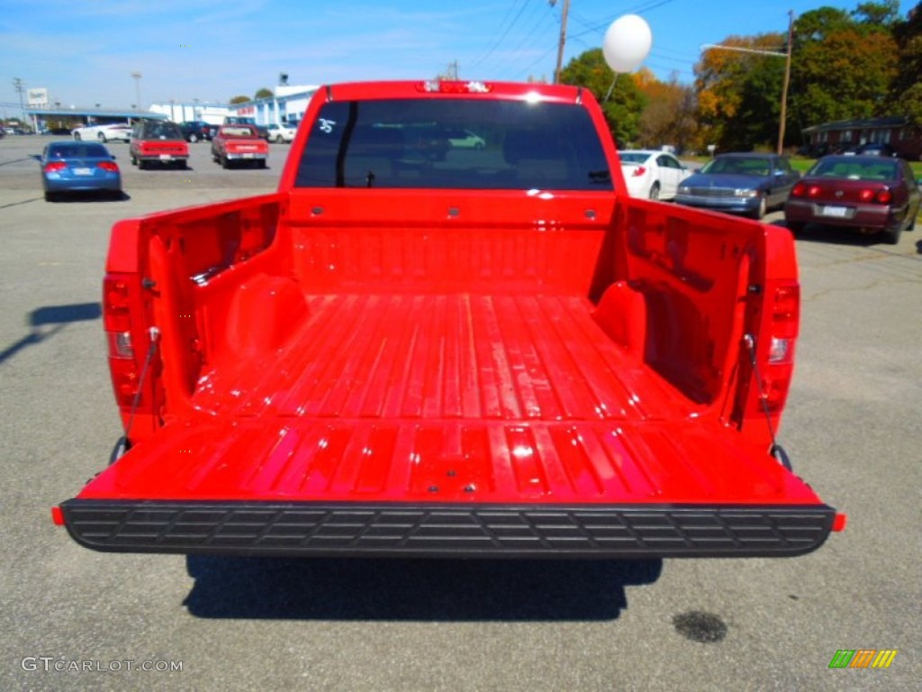 2012 Silverado 1500 LT Crew Cab - Victory Red / Light Titanium/Dark Titanium photo #18