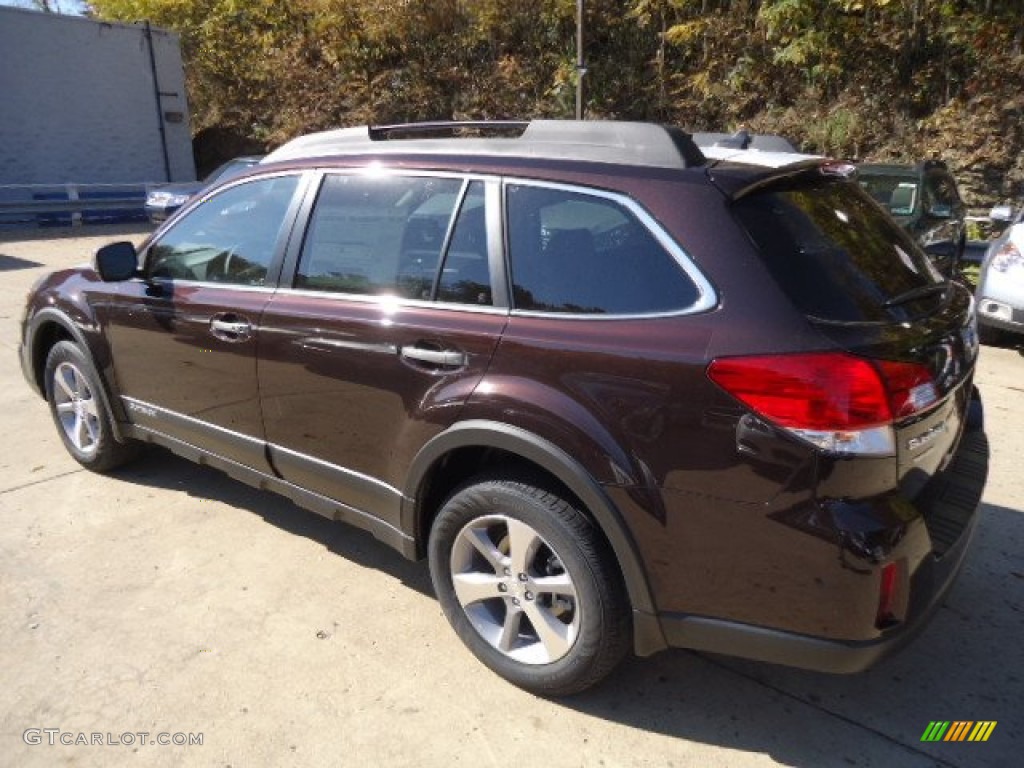 2013 Outback 2.5i Limited - Brilliant Brown Pearl / Saddle Brown photo #2