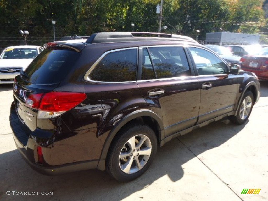 2013 Outback 2.5i Limited - Brilliant Brown Pearl / Saddle Brown photo #4