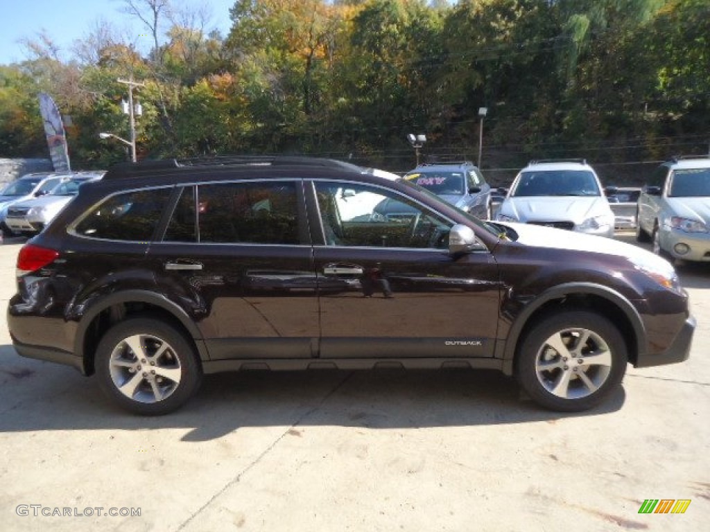 2013 Outback 2.5i Limited - Brilliant Brown Pearl / Saddle Brown photo #5