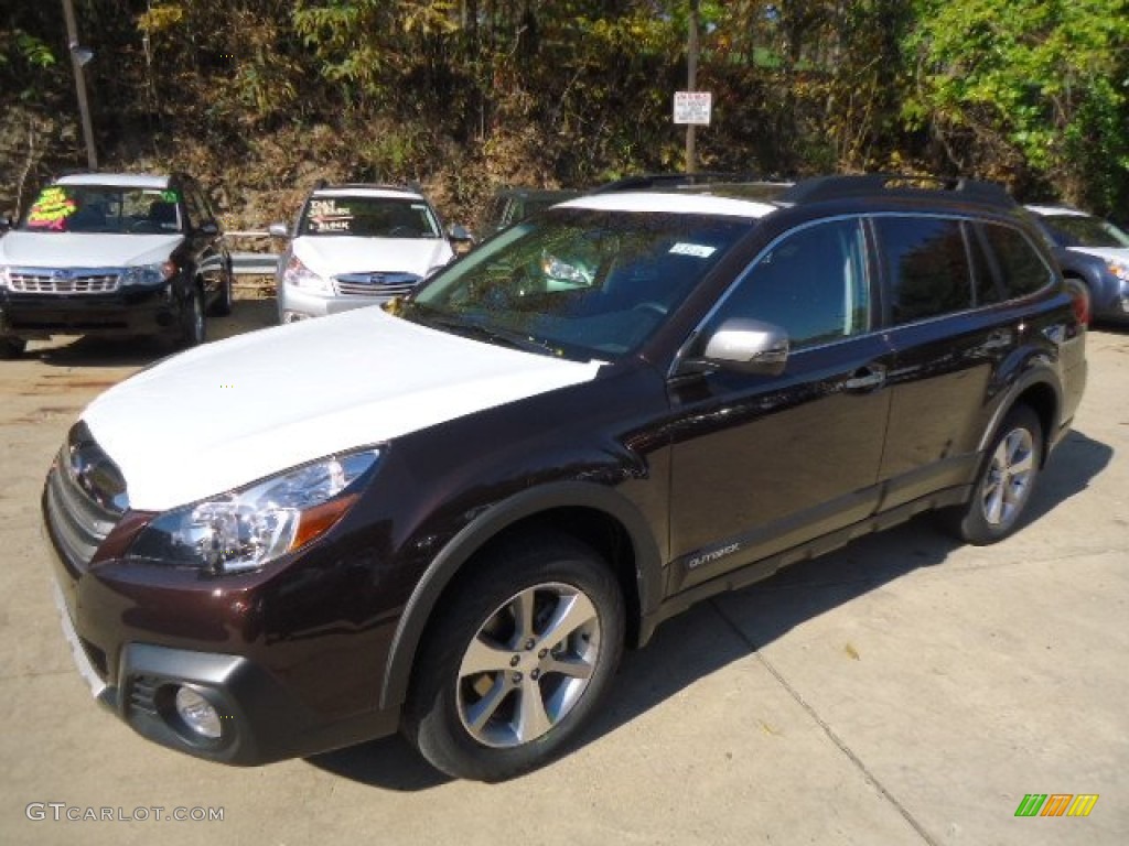 2013 Outback 2.5i Limited - Brilliant Brown Pearl / Saddle Brown photo #8