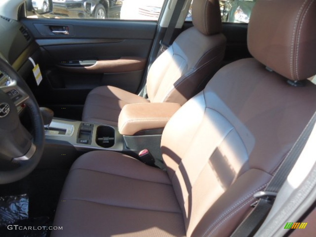 2013 Outback 2.5i Limited - Brilliant Brown Pearl / Saddle Brown photo #10
