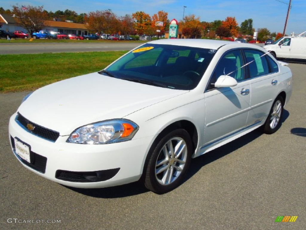 2012 Summit White Chevrolet Impala Ltz #72597971 