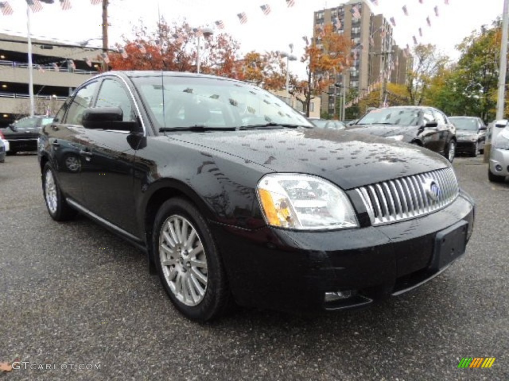 2007 Montego Premier - Black / Charcoal photo #4