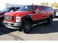 Red - F250 Super Duty FX4 Crew Cab 4x4 Photo No. 4