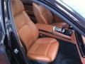 2011 BMW 7 Series Amaro Brown Full Merino Leather Interior Front Seat Photo