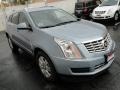 2013 Glacier Blue Metallic Cadillac SRX Luxury AWD  photo #3