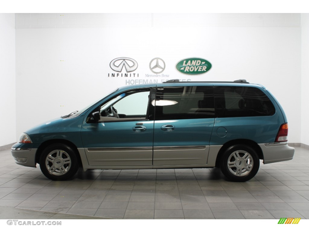 2003 Windstar SEL - Light Sapphire Blue Metallic / Medium Graphite photo #2