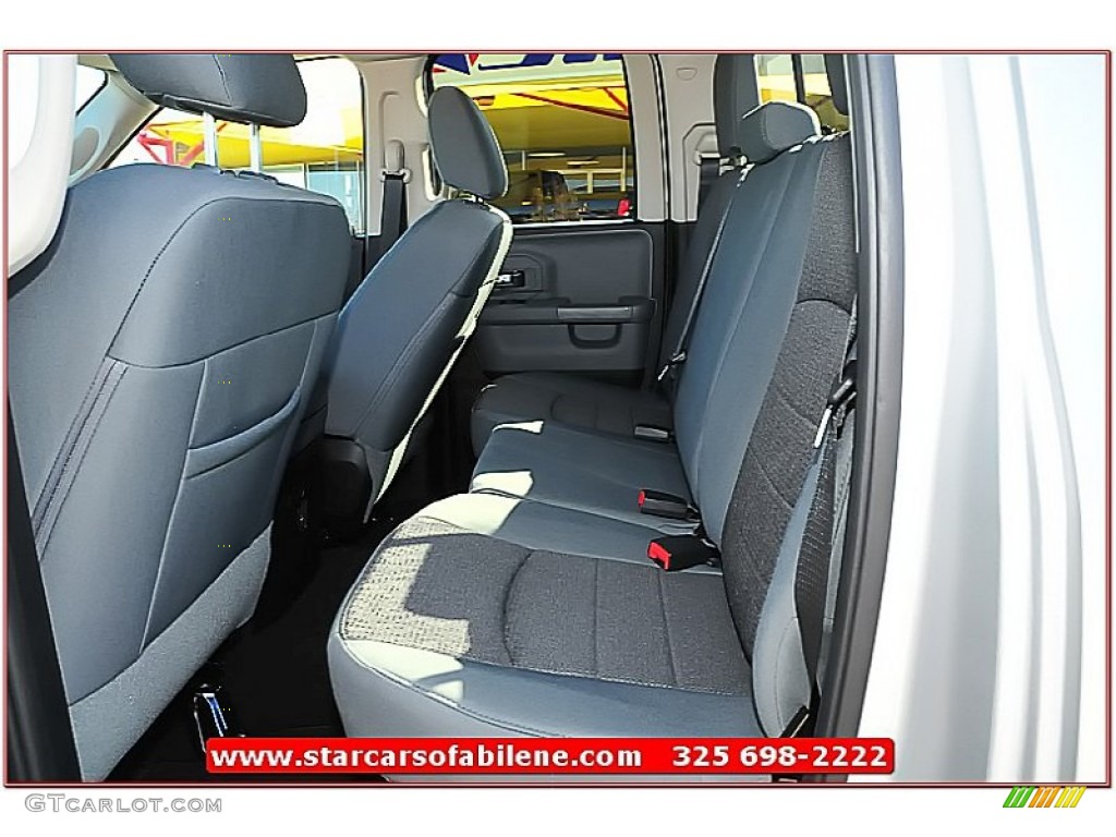 2013 1500 Big Horn Quad Cab 4x4 - Bright Silver Metallic / Black/Diesel Gray photo #22