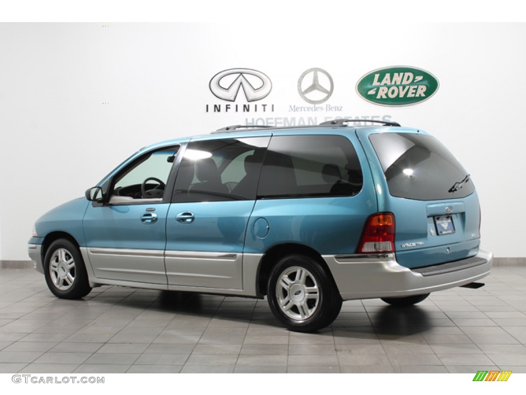 2003 Windstar SEL - Light Sapphire Blue Metallic / Medium Graphite photo #5