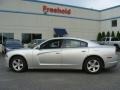 2012 Bright Silver Metallic Dodge Charger SE  photo #3