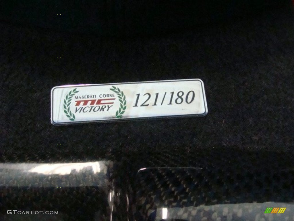 2006 Maserati GranSport MC Victory Marks and Logos Photos