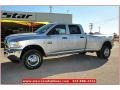 2012 Bright Silver Metallic Dodge Ram 3500 HD ST Crew Cab 4x4 Dually  photo #1