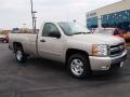 Silver Birch Metallic - Silverado 1500 LT Regular Cab Photo No. 2