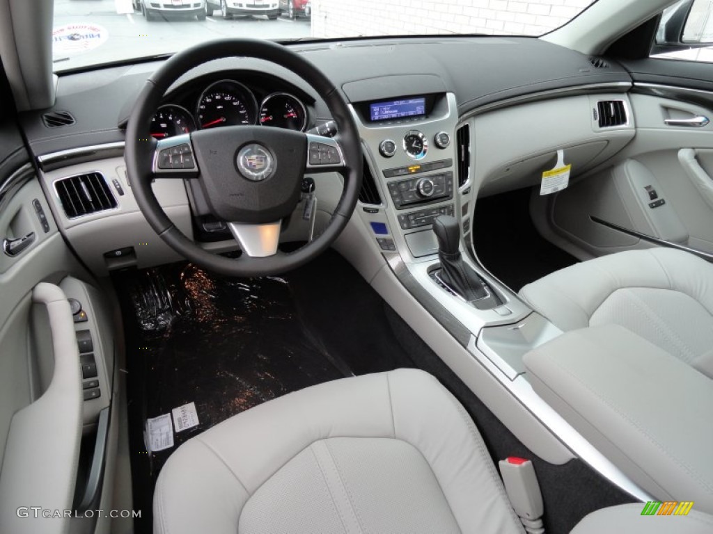 Light Titanium/Ebony Interior 2013 Cadillac CTS 4 3.0 AWD Sedan Photo #72619144