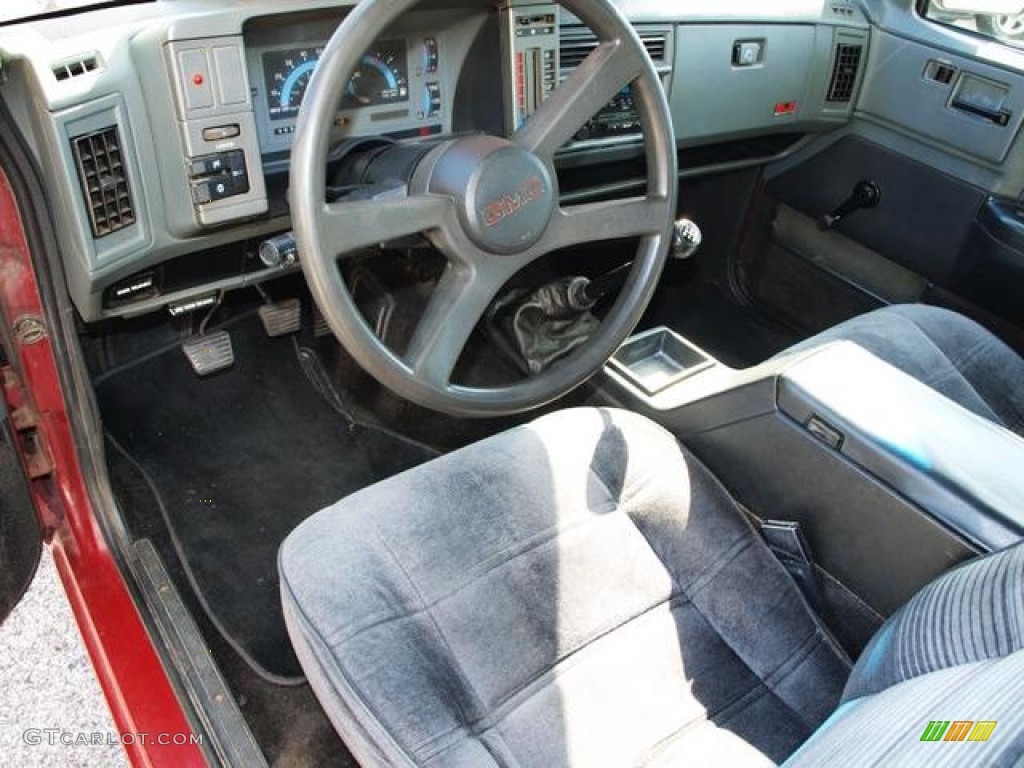 1993 GMC Sonoma SLE Extended Cab Interior Color Photos