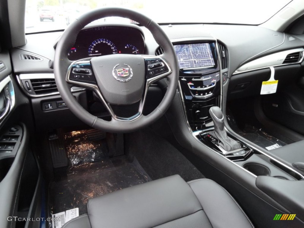 Jet Black Jet Black Accents Interior 2013 Cadillac Ats 3 6l