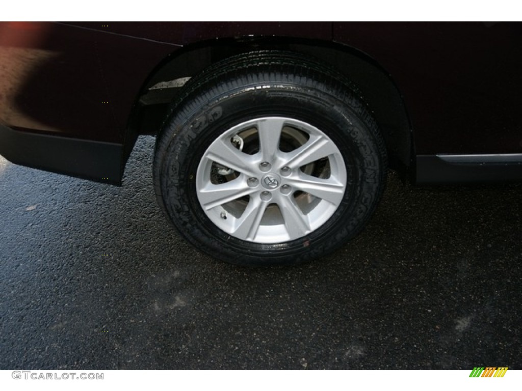 2013 Highlander SE 4WD - Sizzling Crimson Mica / Sand Beige photo #10