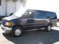 True Blue Metallic - E Series Van E350 Super Duty XLT Extended Passenger Photo No. 3