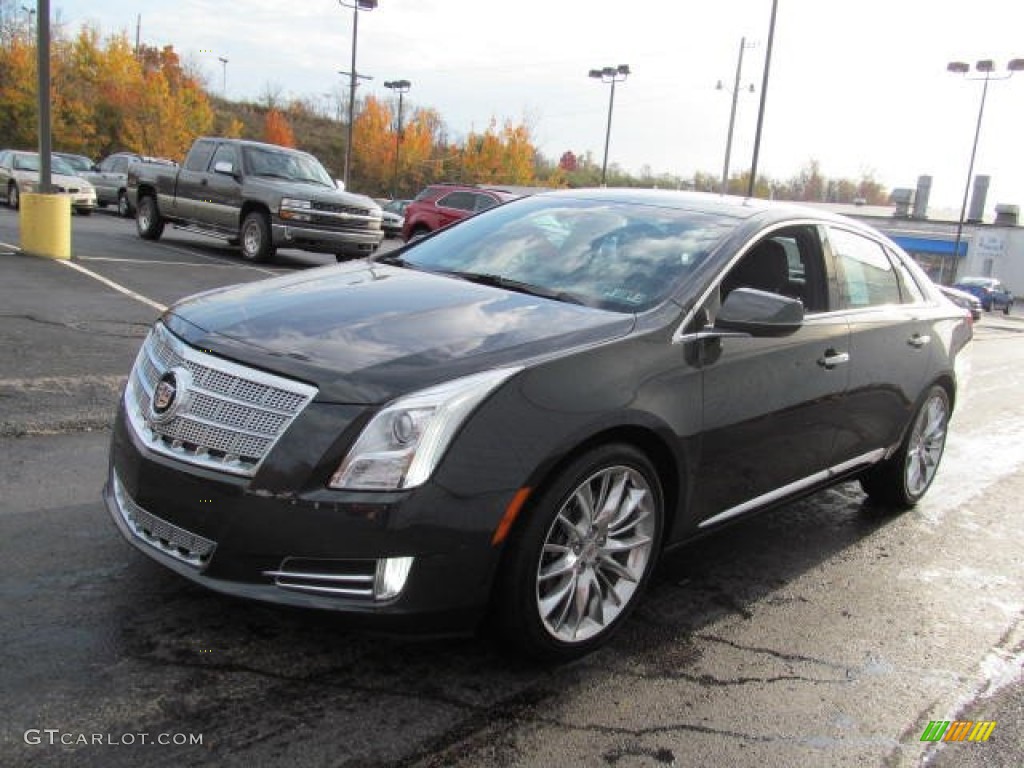 2013 XTS Platinum AWD - Graphite Metallic / Jet Black/Light Wheat Opus Full Leather photo #6