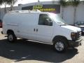 Oxford White 2010 Ford E Series Van E350 XL Commericial
