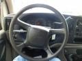 1998 Chevrolet Chevy Van Medium Gray Interior Steering Wheel Photo